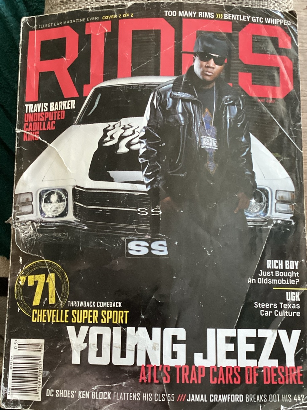 Rides Magazine Cover featuring Young Jeezy